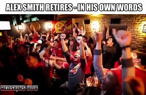 Alex Smith’s retirement announcement | Commanders Hub