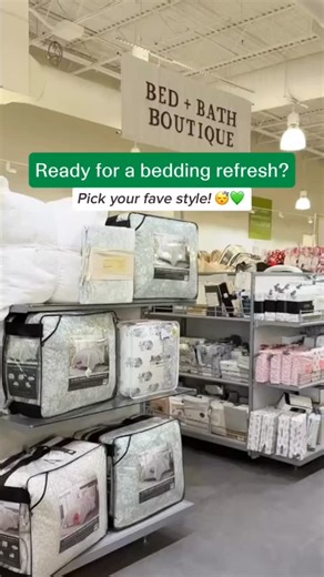The only thing better than fresh bedding is knowing how much you SAVED on it 😌✨💚 | Homesense