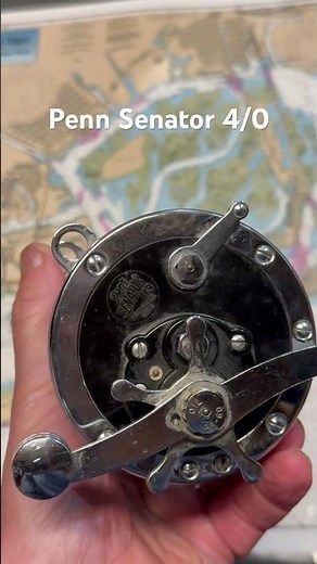 Original Penn Senator 4/0 fishing reel for the day #fishing