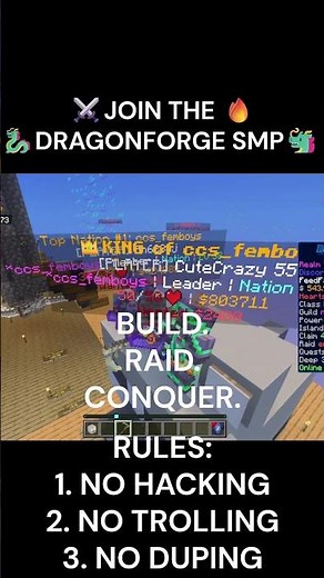 🐉NEW 2026 BEDROCK LIFESTEAL SMP + SKYGEN REALM 🐉 FREE STARTER LOOT 👑 #bedrockrealm #realmcode