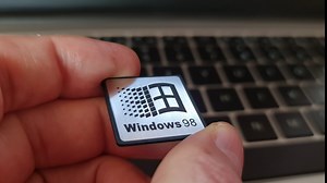 Windows 98 Sticker Set (Two Emblems)