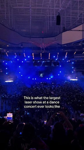 Trilogy LA was the largest laser show in dance music history. Unreal @ILLENIUM