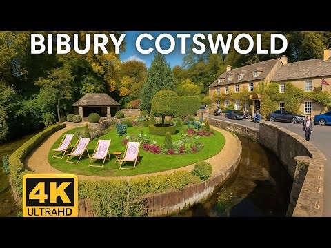 England’s Dreamiest Village in the Cotswolds | Step Into Bibury 🇬🇧 [4K UHD]