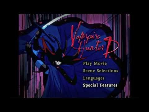 Vampire Hunter D DVD Menu
