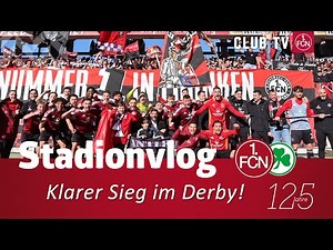 DERBY WINNERS FCN!😍💪 SECOND DERBY WIN this season | Nuremberg - Fürth STADIUM VLOG | 1. FC Nuremberg