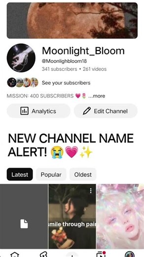 turning my channel into beboot✨✨💗