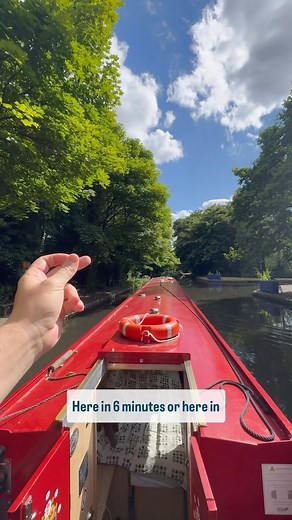 Michael Downie on Instagram: "Leaving Birmingham and we’re out of the city in no time flat… Follow for more canal journeys in the UK 😉"
