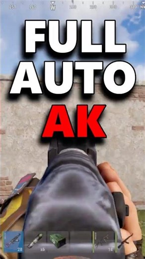 How To Control Full Auto AK Spray #rust #howto #drunkelephant