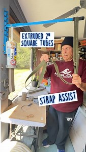 Extruded some 2”Square tubes a week ago and used my strap assist method. This really saves my arms and makes it so much easier to control. I’ll be using these tubes for my new larger bud vases. #extrudingclay #extruder #clayextruder #potteryprocess #artvideos #functionalceramics | Bill Schwenzer