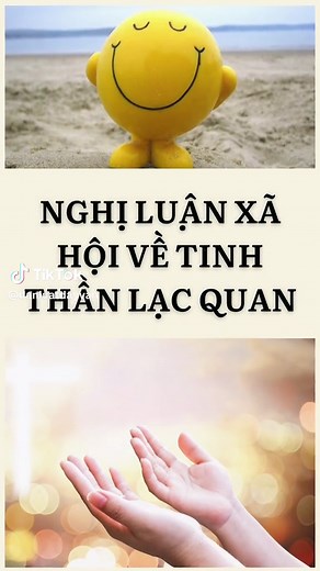 Nghị luận xã hội về tinh thần lạc quan trong cuộc sống