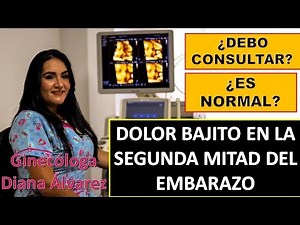 Low back pain in the second and third trimester, by gynecologist Diana Alvarez