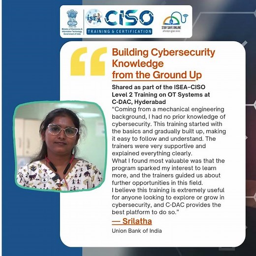From Zero to Cybersecurity Basics | ISEA BFSI Training Review