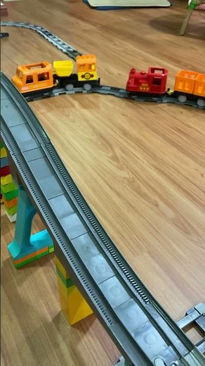 Lego Duplo Train Set during Christmas season #legoduplo #legotrain
