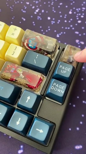 Custom Marvel Keycaps for Your Keyboard