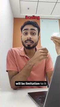 Vertical vs Horizontal Scaling Explained in 60 Seconds 🚀 | System Design Basics