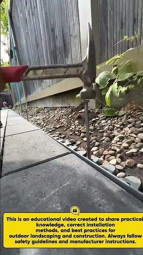 How to Install Paver Edge Restraint | Stop Gravel & Pavers from Shifting