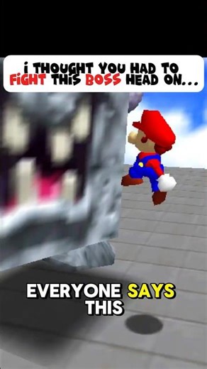 I Fought This Mario 64 Boss The WRONG Way As A Kid 😂