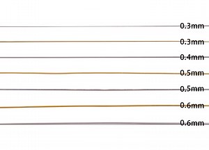 Stainless Steel Wire, Gold Steel Wrapping Wire, Bulk Wire Beading, Cord for Wrapped Charms, Wires for Jewelry Making, Gold Tone Plating - Etsy