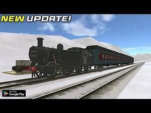 Train and rail yard simulator - New Update! | New Steam Loco & New Map | Gameplay