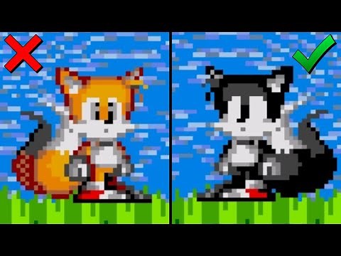 Dark Tails in Sonic 1