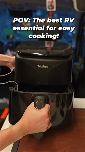 POV: The best RV essential for easy cooking! #tasteeairfryer #rvcooking #rvlife