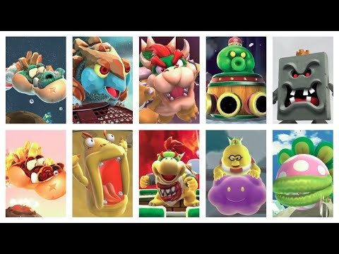 超級瑪利歐銀河2 Super Mario Galaxy 2 - All Bosses (Switch 2) [60 FPS]