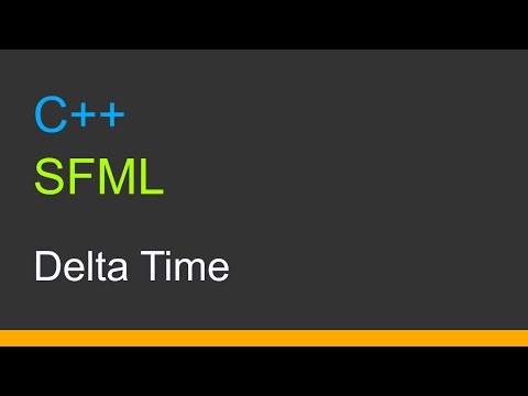 C++ SFML 3 | Delta Time