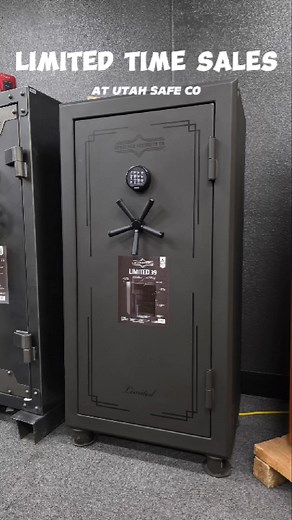 Luxury on the inside, fortress on the outside — discover a safe that reflects your style and security needs. 😁 #utahsafeco #utah #stgeorge #surelocksecurityco #vaultdoors #sales #summer #newsafe | Utah Safe Company