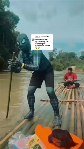 Replying to @__buahhhhh🍒 spiderman malu2 time tu 😆😆