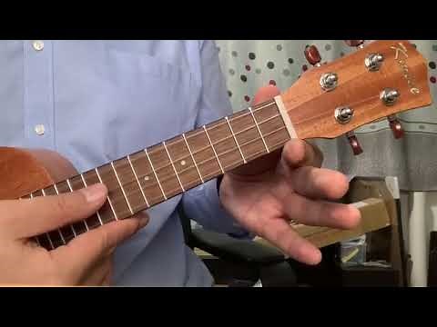 Kmise ukulele beginner tutorial: Introduction to Ukulele, String names and frets Part 1