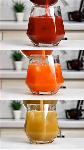 How to make 3 juice combinations with simple fruits