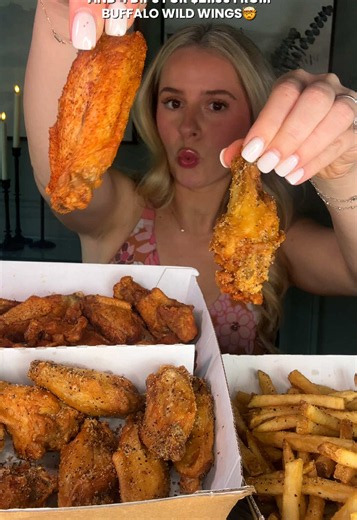 20 Wings, Large Fries & 4 Dips for $21.99 at Buffalo Wild Wings