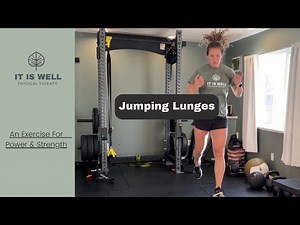 Jumping Lunges