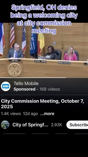 Springfield, OH had an influx of immgrants in the past few years. The numbers range but an estimate is ~20,000 people were added in a short amount of time. Our infrastructure crumbled. Resources were being strained. Per FBI data, Springfield’s violent crime rate has doubled as of the year 2021. We already had a high crime rate. I asked why it has doubled in the last commission meeting and received no response. I asked them to rescind this resolution and to focus on all citizens currently in Spri