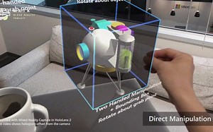 混合现实工具包的手与HoloLens 2互动的例子 (ARVRinChina-AR VR MR)