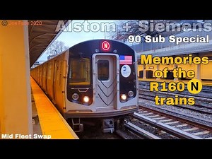 MTA New York City Subway: Memories of the R160 N Train (90 Sub Special)