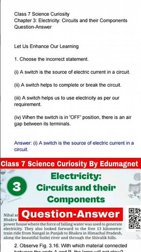 Class 7 Science Curiosity Chapter 3 Question Answer | EDUMAGNET
