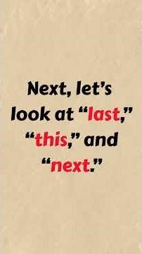 Time Expressions in English You MUST Learn! (Speak English Naturally)