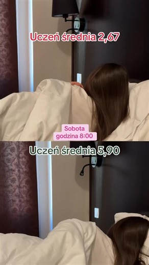 Najlepszy uczeń vs słaby uczeń w szkole