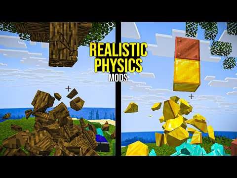 Minecraft But With Realistic Physics Mod || LOW-END PC 2026