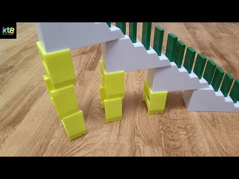 H5 Domino Bridge Support for 3d Printer - Free Print file