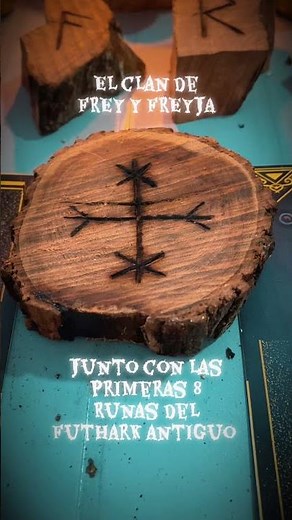 CLAN DE FREY Y FREYJA su símbolo y sus 8 runas. #magia #runas #witchtok #amarres