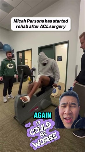 Micah Parsons Weirdly Quick ACL Rehab Start (Muscle Atrophy Shock) #DrNattyReacts #shorts