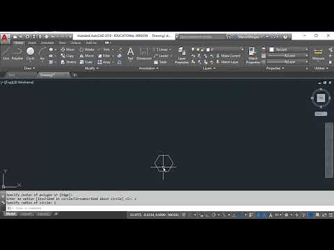 POLYGON Command with a Known Distance Across the Flats