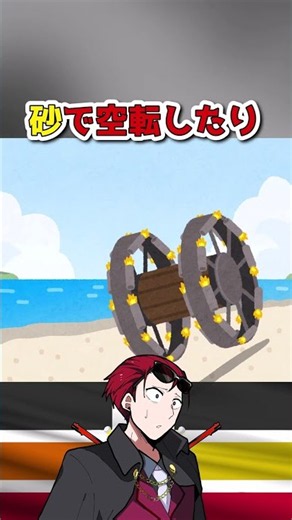 【戦よろ兵器解説】英国が夢見た珍兵器パンジャンドラム #shorts #雑学