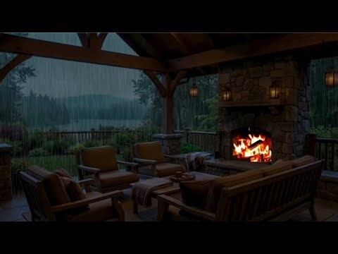 LIVE Rain Sound 🌧️ | Heavy Rain for Deep Sleep, Study & Relax | 24/7 Relaxing Stream