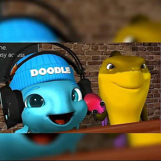 Doodle And Arkey SAW My video 🦈🐡 ll #doodleandarkey #shortvideo #plsnoflop #roblox #jesus