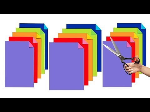 13 PAPER CRAFT IDEAS How to make paper things very easy!