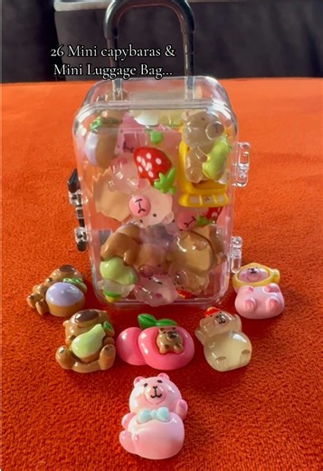 Charming Capybara Figures for Every Occasion