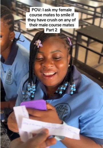 Classmates Reveal Crushes Through Smiles